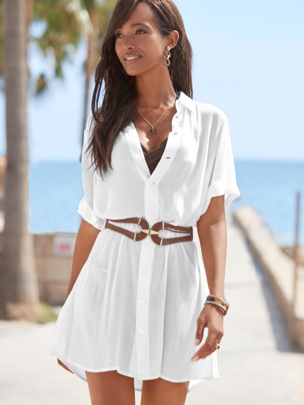 Lascana Symmetrical Buckle Waist Belt